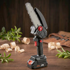 Lightweight portable rechargeable chainsaw for gardening