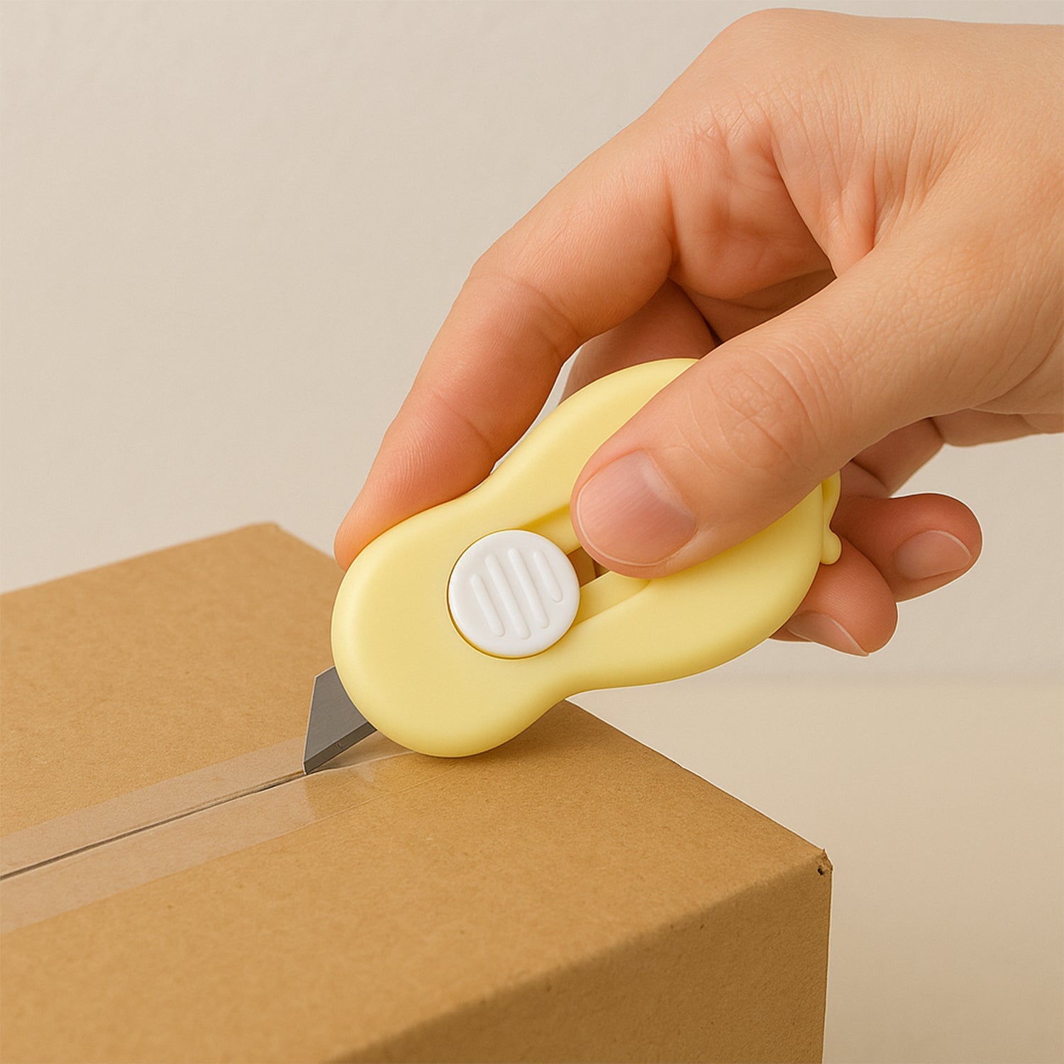Compact and lightweight mini cutter easy to carry in pencil case or pocket