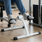 Compact exercise pedal machine for space-saving workouts