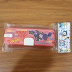 Back view of the LED Light Pencil Box, showcasing its compact design.
