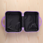 Compact and portable design of kids bear-shaped hard shell carry case