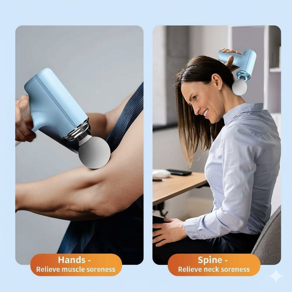 Electric massage gun suitable for home use