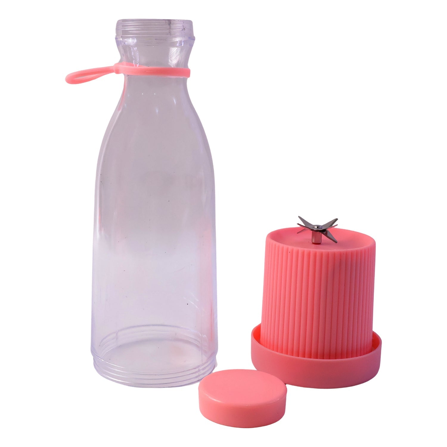 Fresh juice made with portable blender