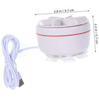 An image detailing the dimensions of the mini washing machine: 12 cm length, 8 cm width, 10 cm height.