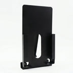 Close up of auto rickshaw mobile holder bracket