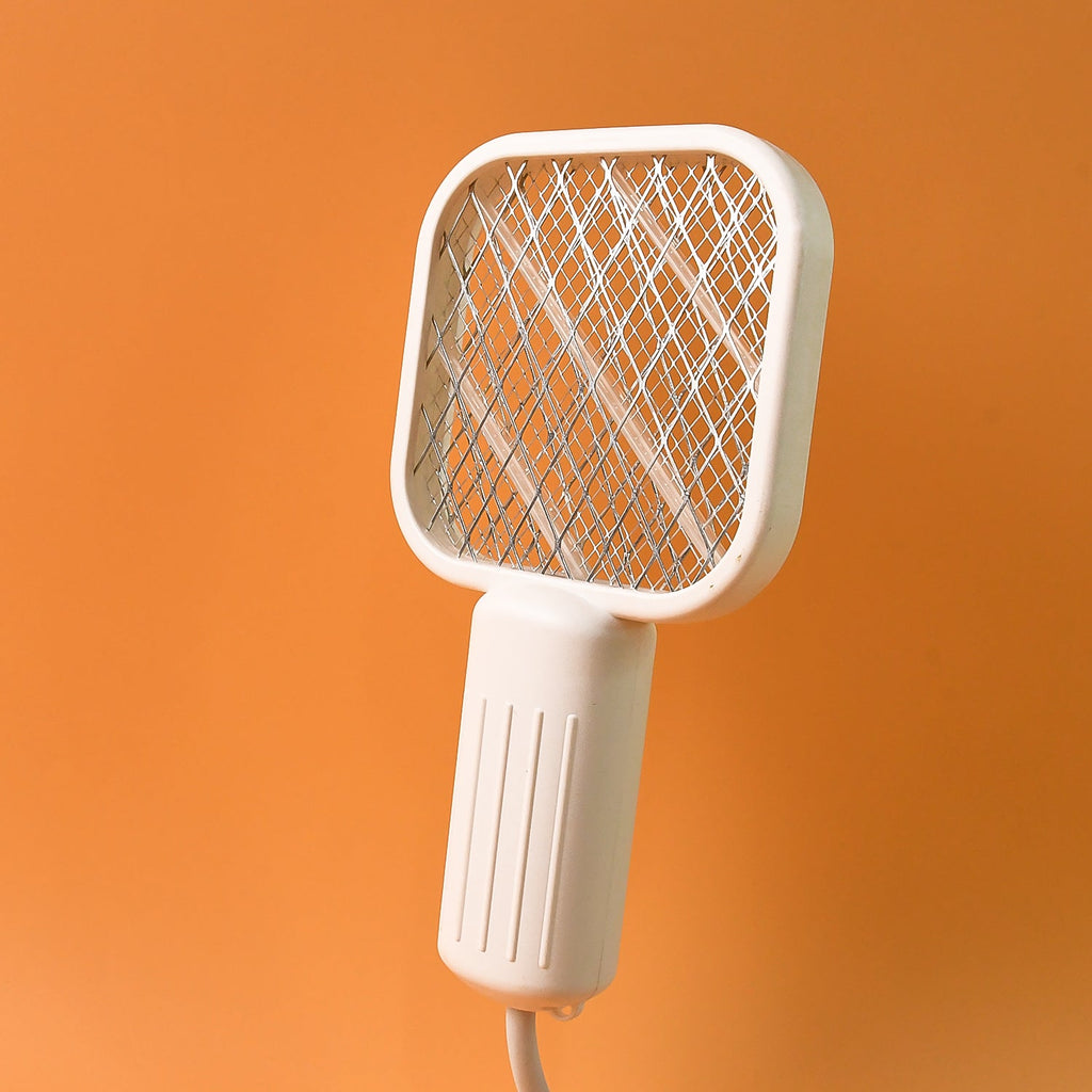 Lifestyle usage of FlyTamer rechargeable electric mosquito swatter