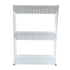 3 layer kitchen organizer rack on countertop for household storage