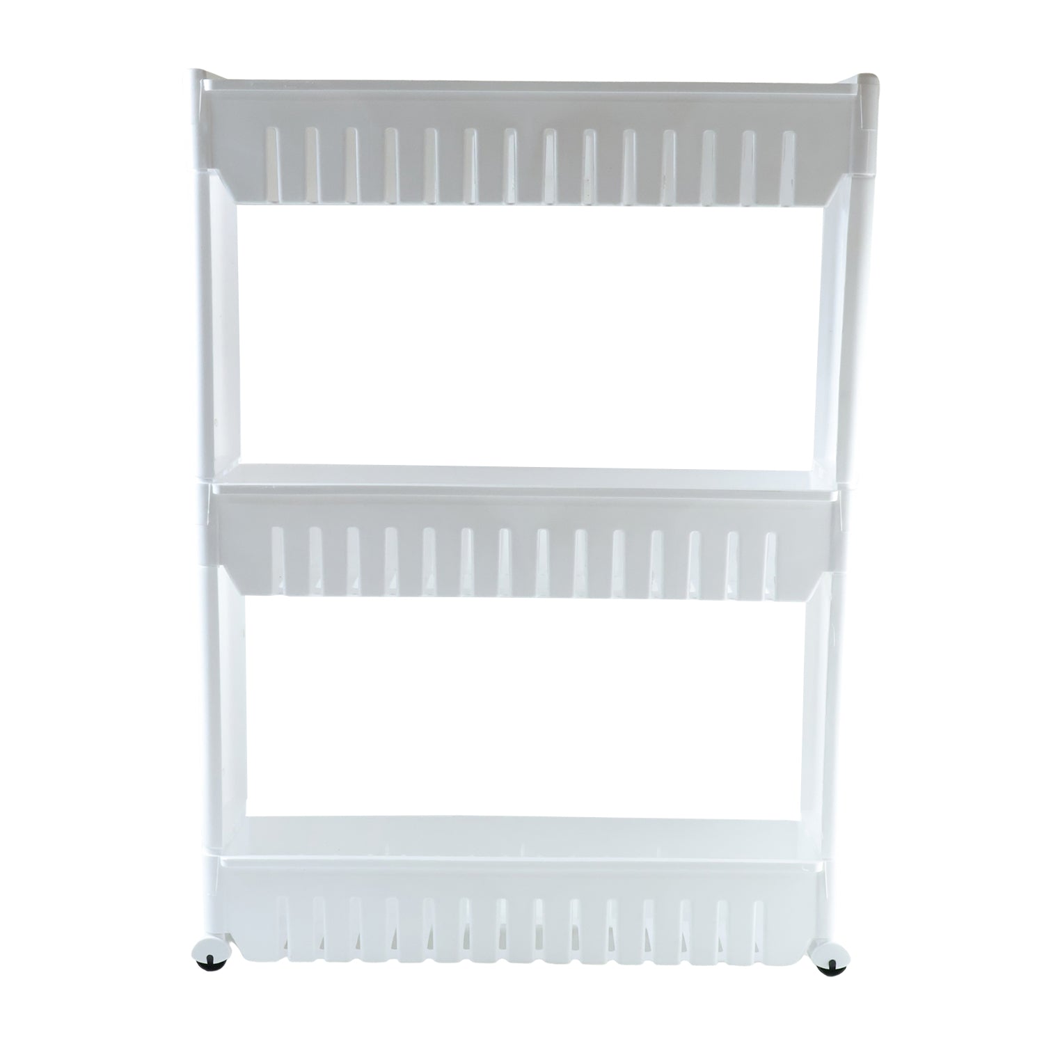 3 layer kitchen organizer rack on countertop for household storage