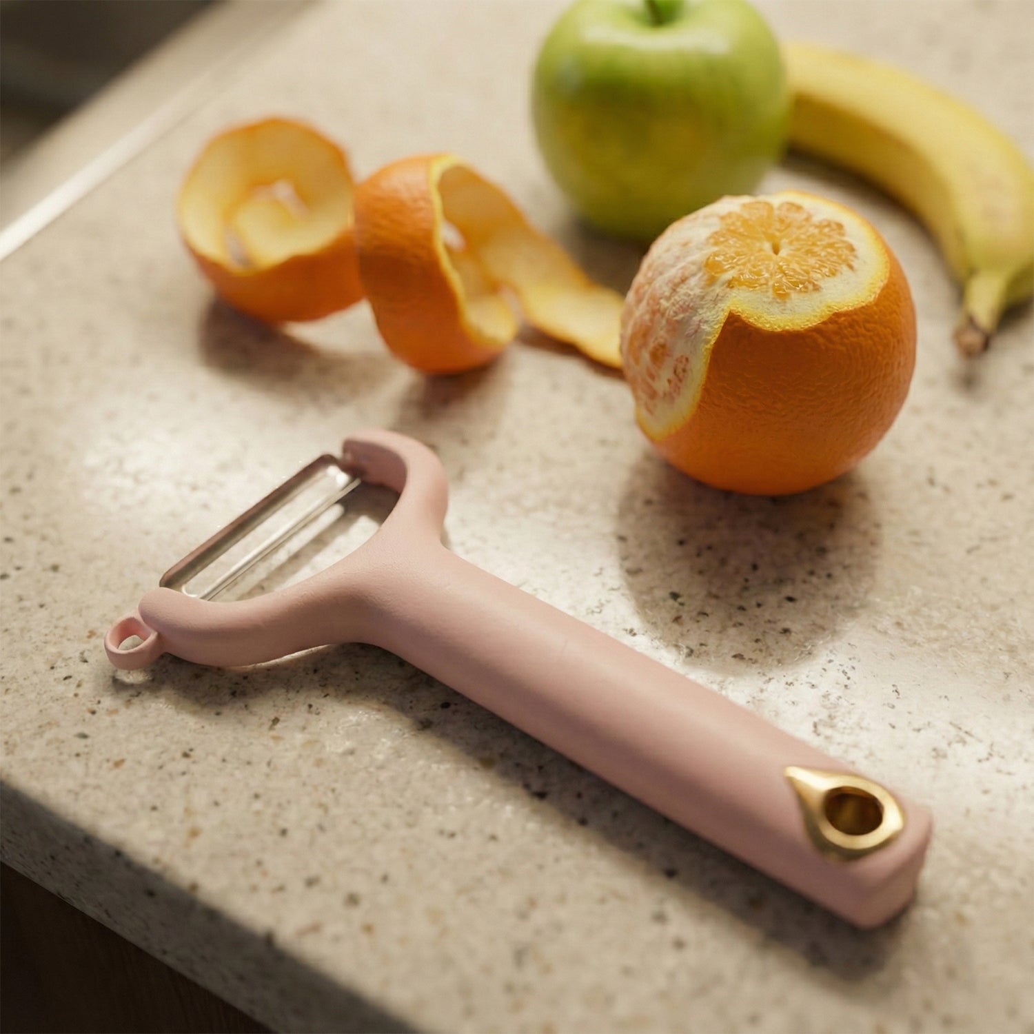 Kitchen tool vegetable and fruit peeler for precise and smooth peeling