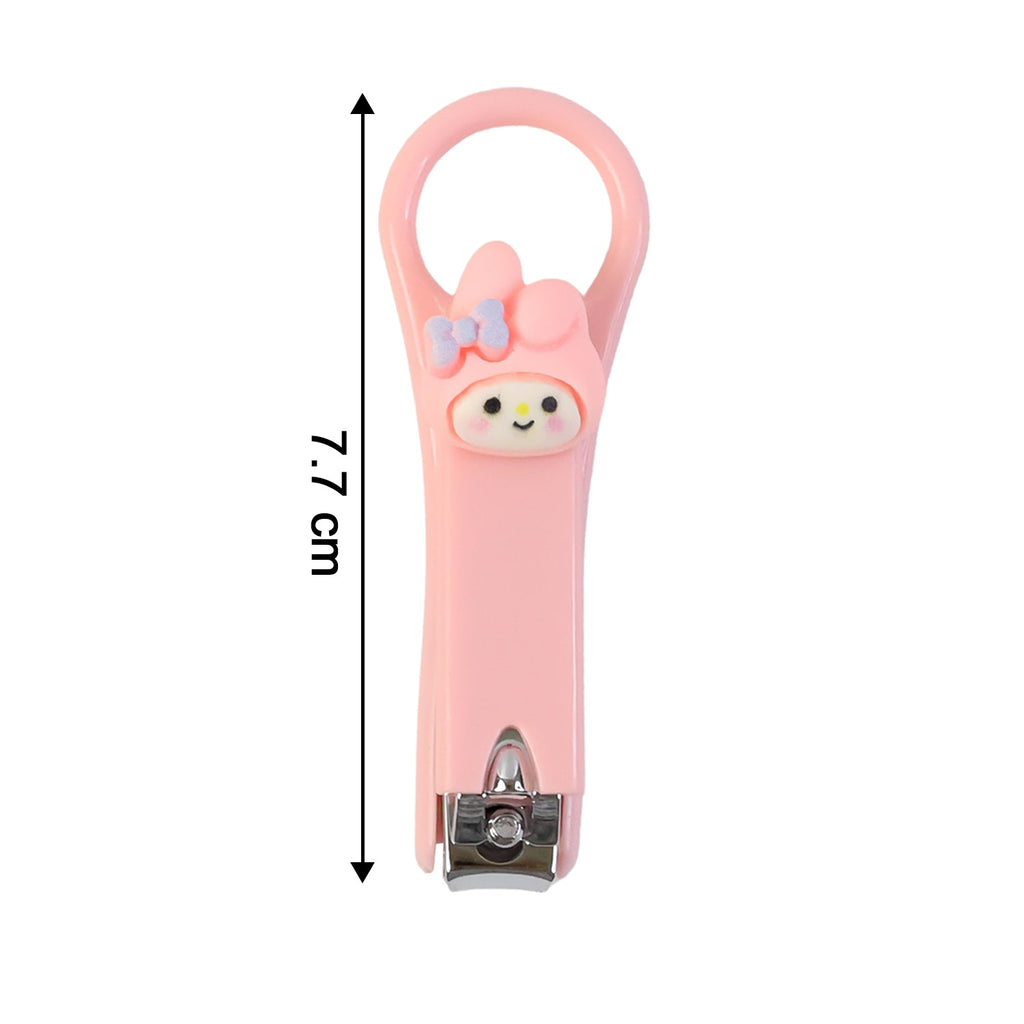 Safe and fun cartoon nail clipper for kids with colorful handle