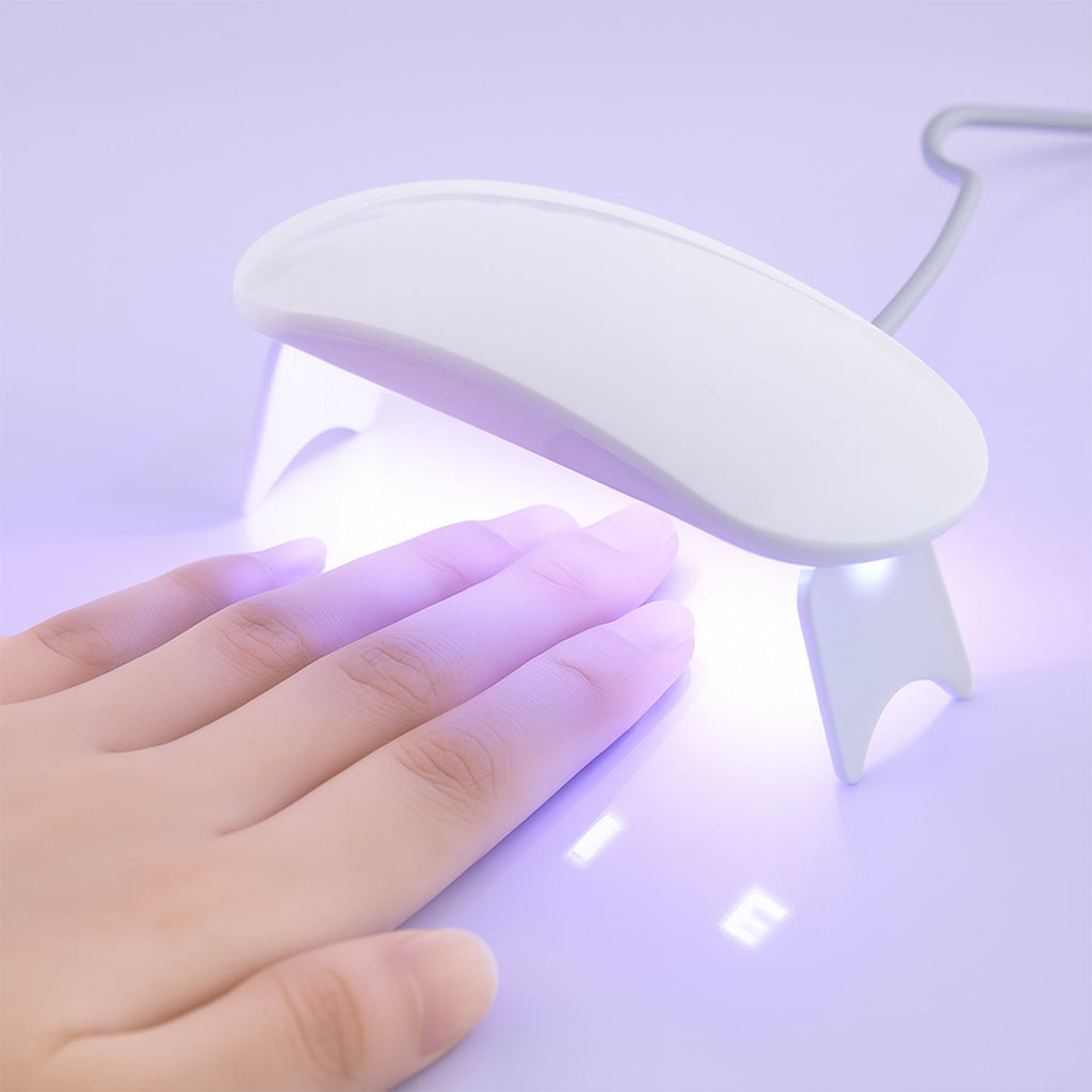 Foldable stand of mini UV LED nail lamp for easy storage