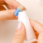 Close-up of rectangular nail buffer sponge for manicure