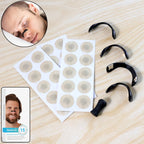 Nasal Strip Starter Kit packaging and included nasal strips and clips