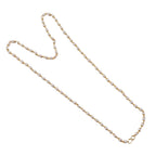 Festive pearl beaded necklace in gold-tone for women