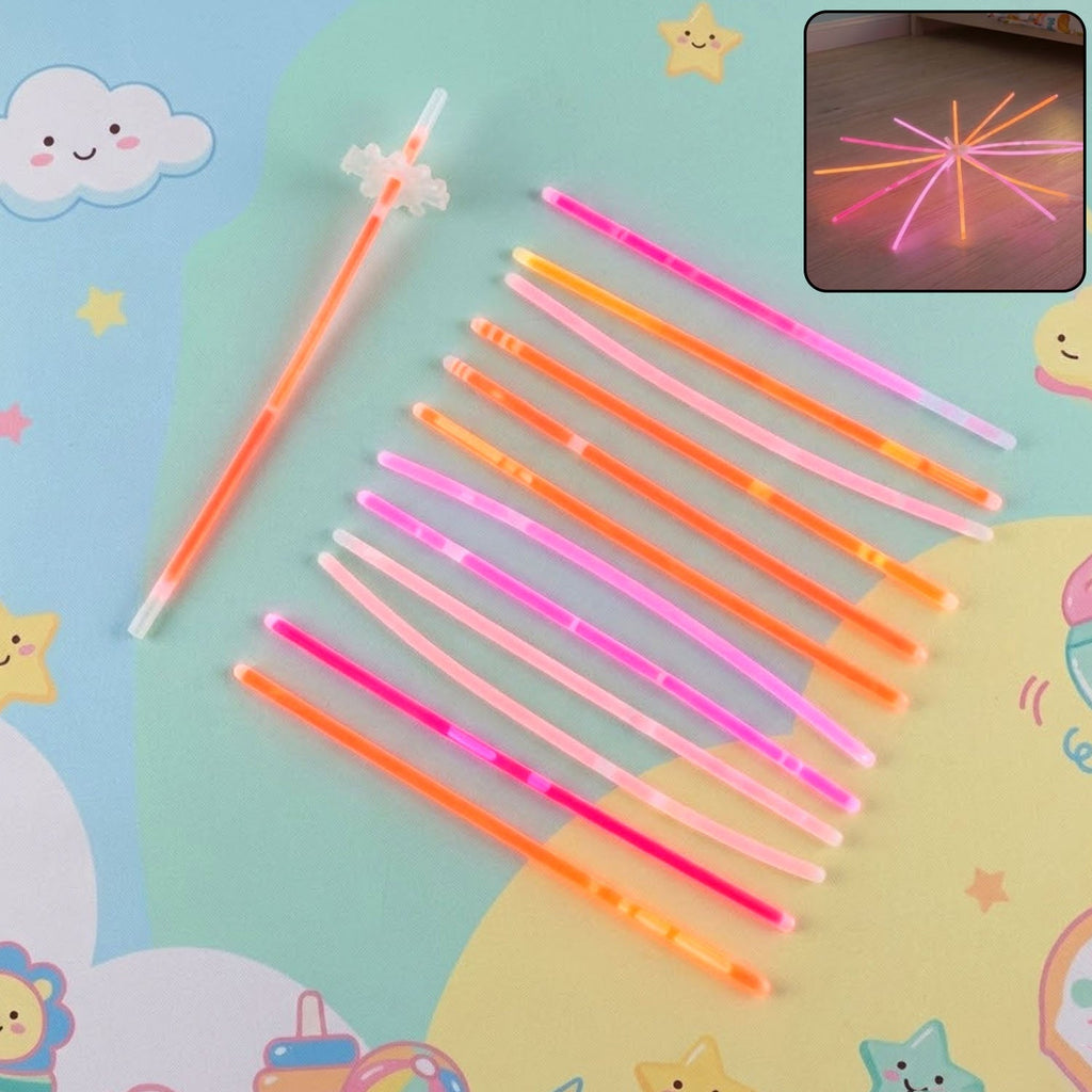 Set of neon glow sticks from Glow Chakdol Toy Set