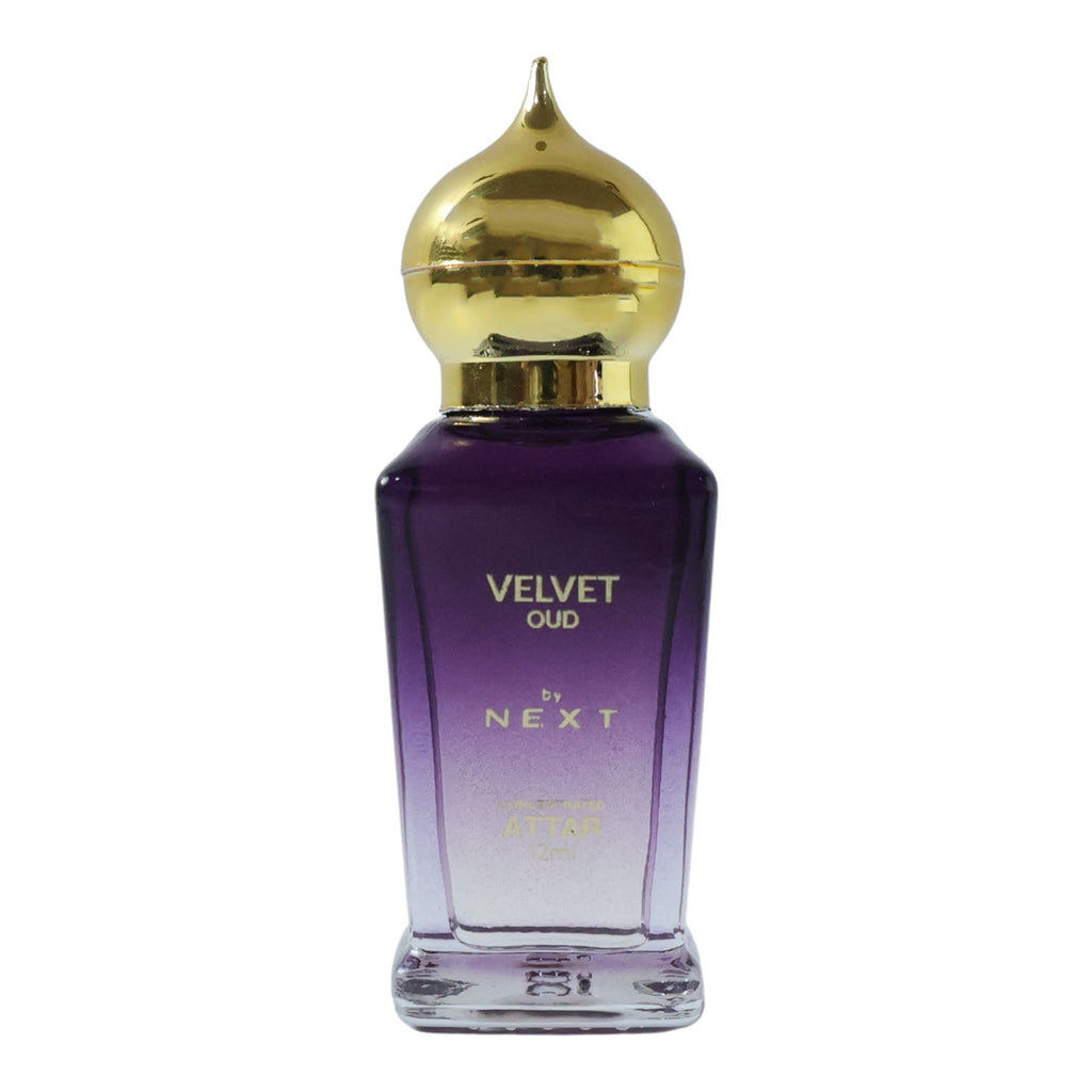 Royal Velvet Oud concentrated attar perfume in a compact bottle