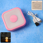 Portable USB-powered LED night lamp with touch sensor