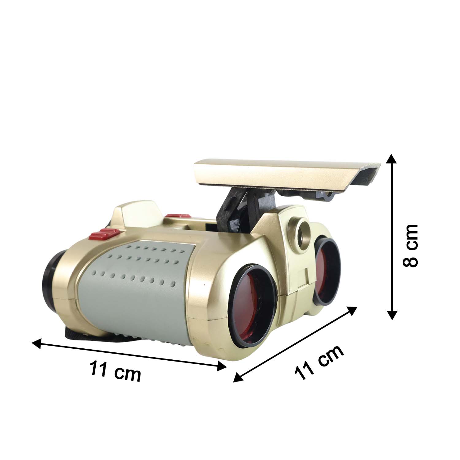 Kids Night Scope Toy Binoculars size comparison with child’s hand