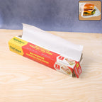Close-up of Freshee non-stick grease-proof food paper roll surface texture
