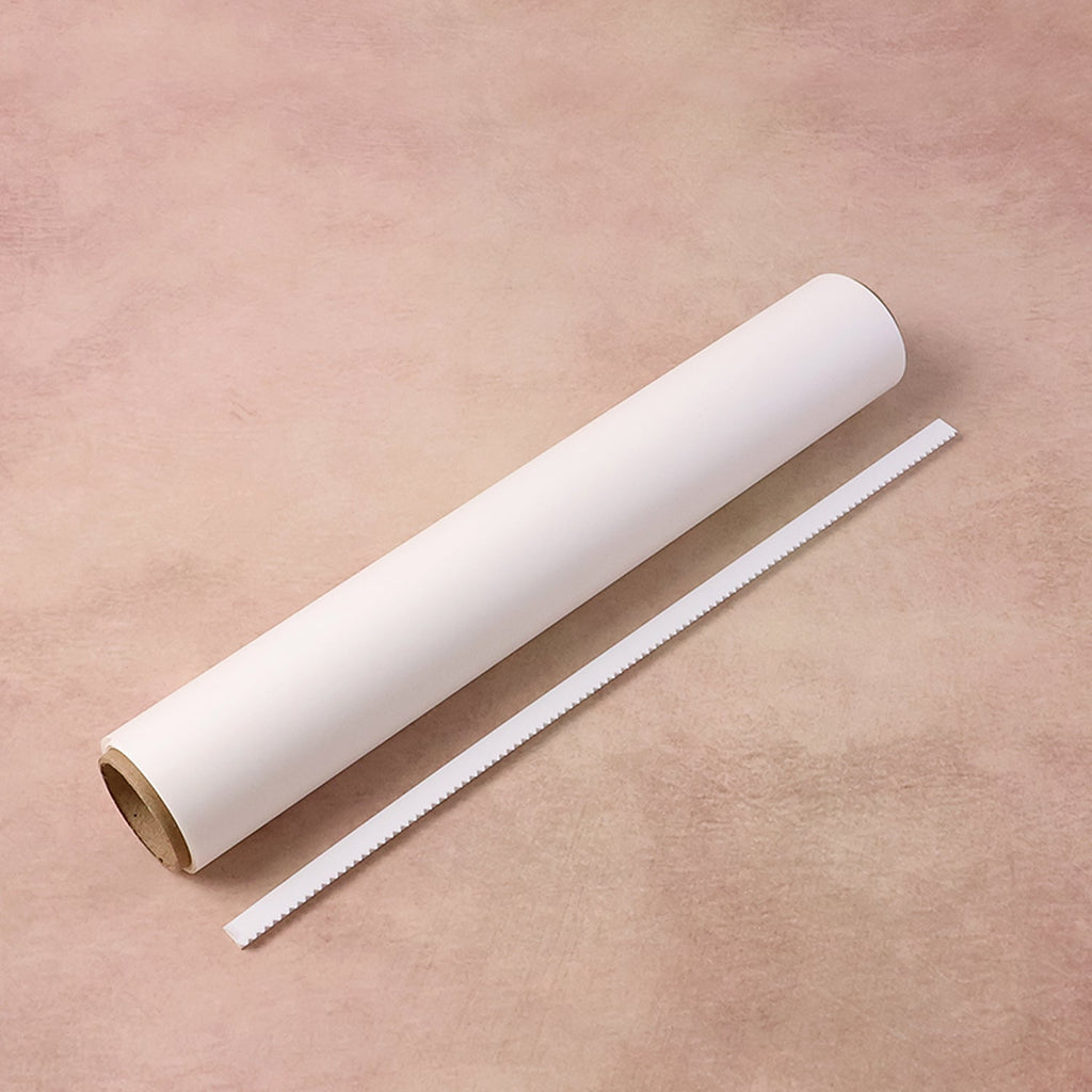 Baked goods on Freshee grease-proof food paper roll enhancing clean presentation