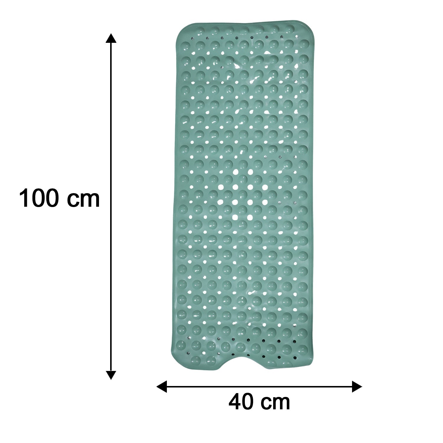 Large anti slip bath mat for bathroom