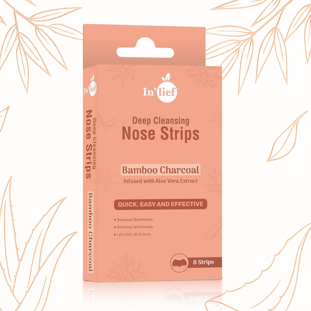 Bamboo Charcoal Deep Cleansing Nose Strips for blackhead removal