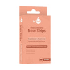 Charcoal infused nose cleansing mask strip for facial care