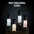 Perfume gift box showcasing Gallant and Skyway unisex fragrances for daily and special occasions