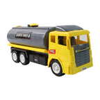 Wheels and chassis details of durable Water Tanker Toy Truck for toddlers