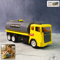 Front view of Water Tanker Toy Truck made of durable ABS plastic