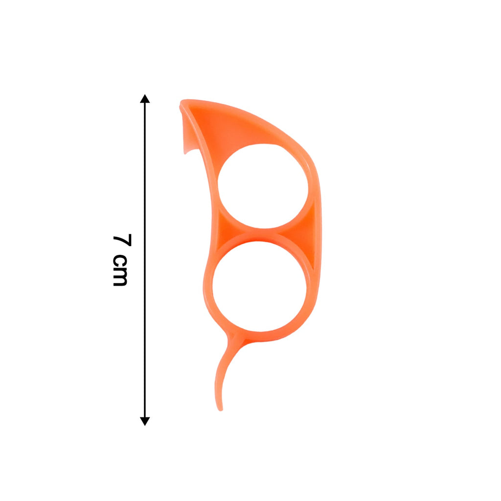 Ergonomic orange peeler tool set for daily use
