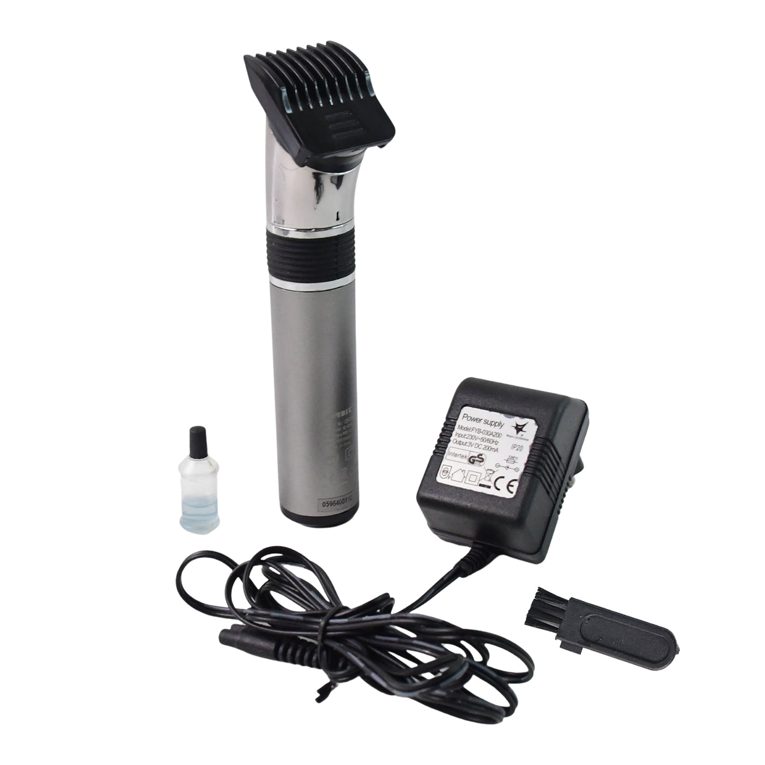 Orbit rechargeable hair trimmer for beard and hair grooming