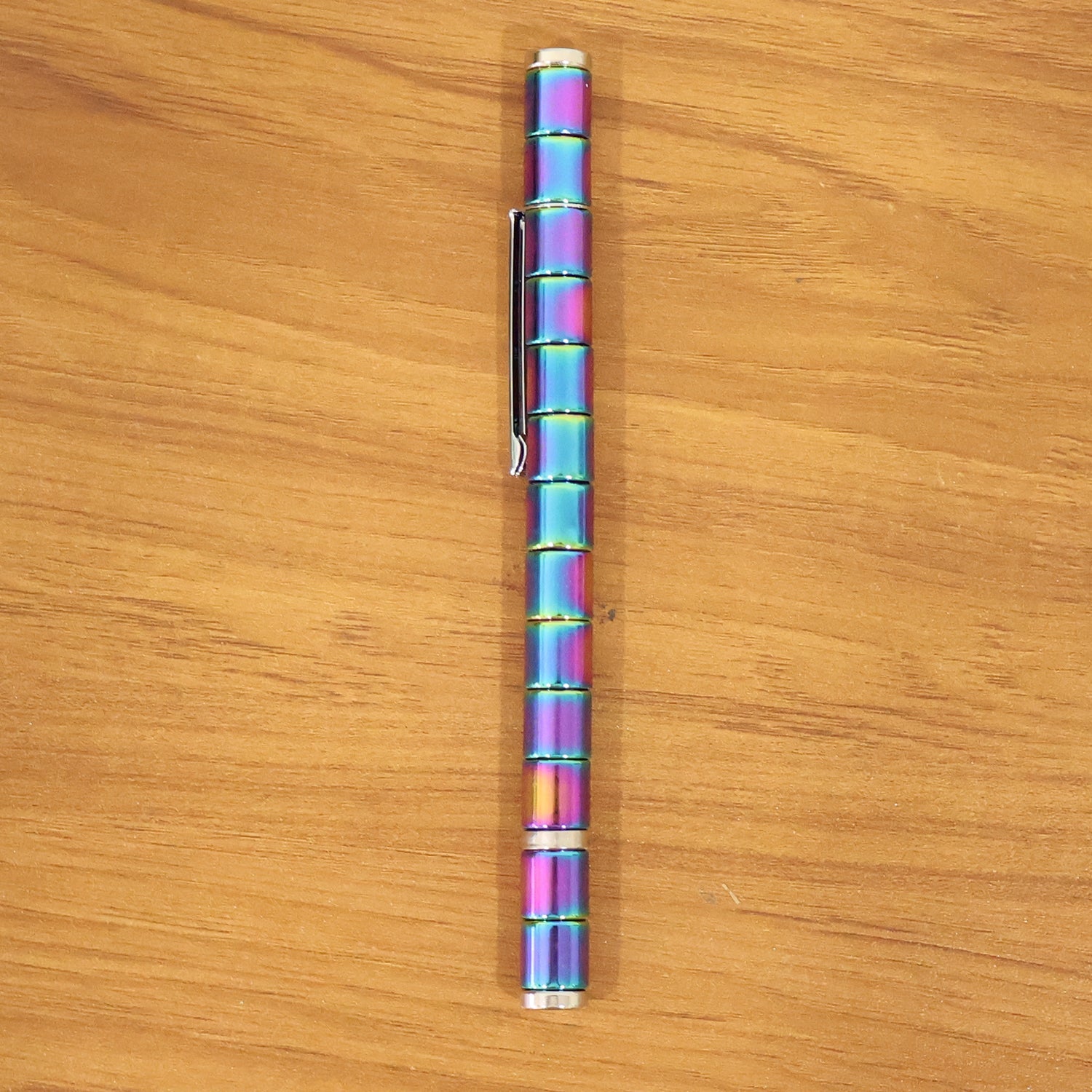 The InkGlow magnetic pen presented in its elegant packaging, ready for gifting.