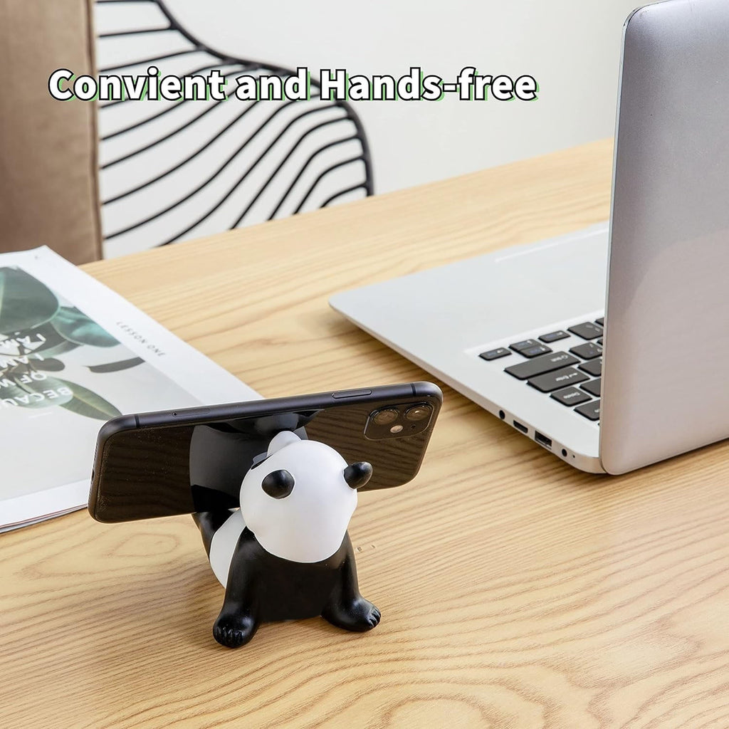 Stable desktop phone holder accessory