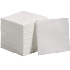 Hand gently touching a sheet of multicolor tissue paper to show its softness.