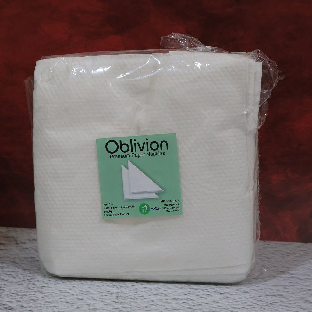 Paper napkins with food-grade quality for safe and convenient use.