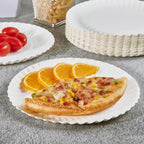 Eco-friendly paper plates made from food-grade material