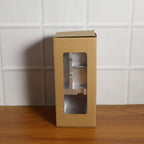 Modern container-inspired desk organizer for stationery and makeup