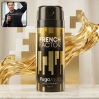 French Factor Fugo Gold men's deodorant body spray in 150 ML bottle