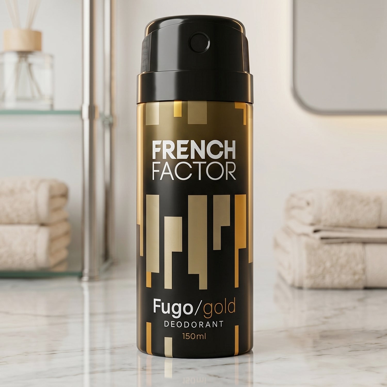 Fugo Gold men's body spray for everyday use