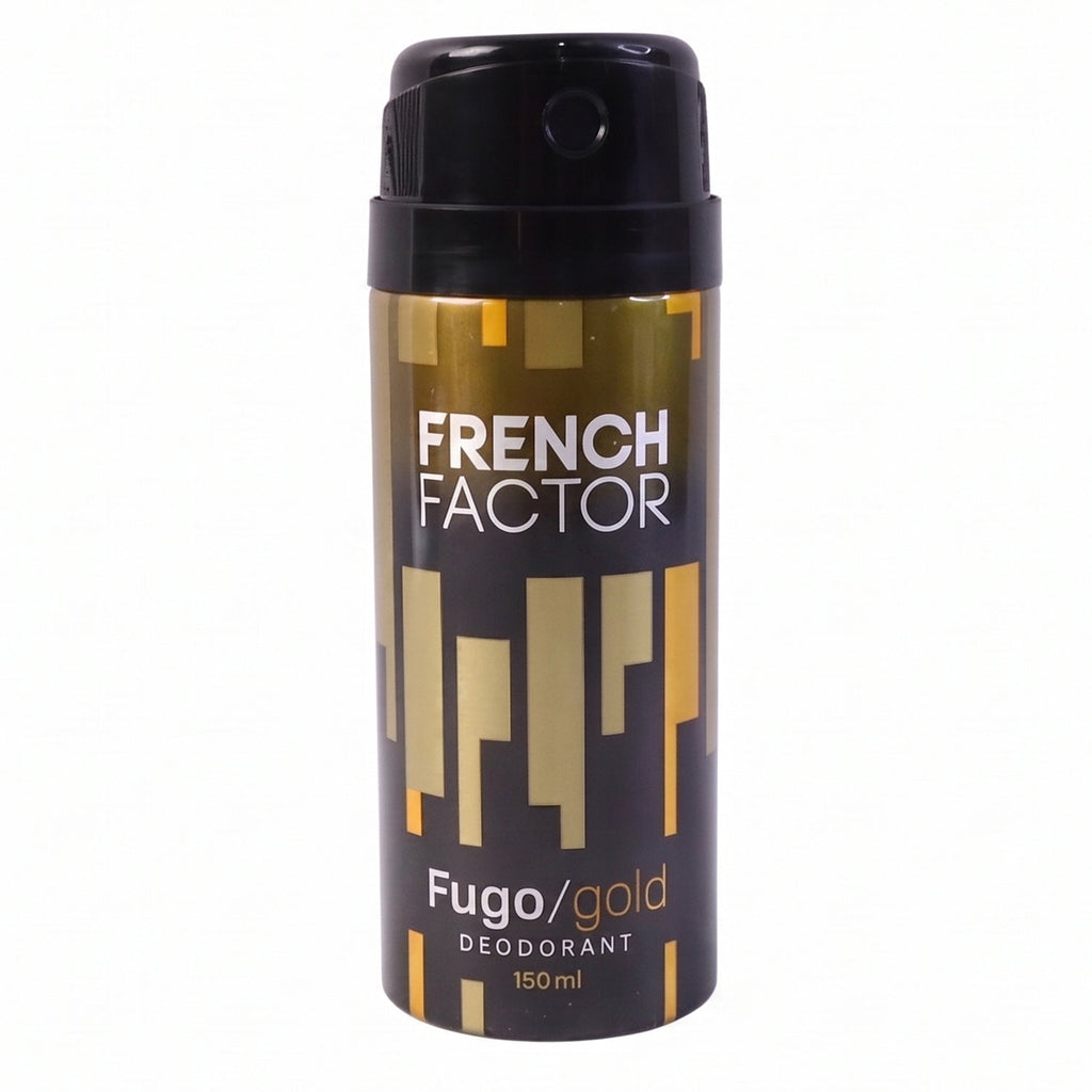 French Factor men's deodorant for confidence and freshness