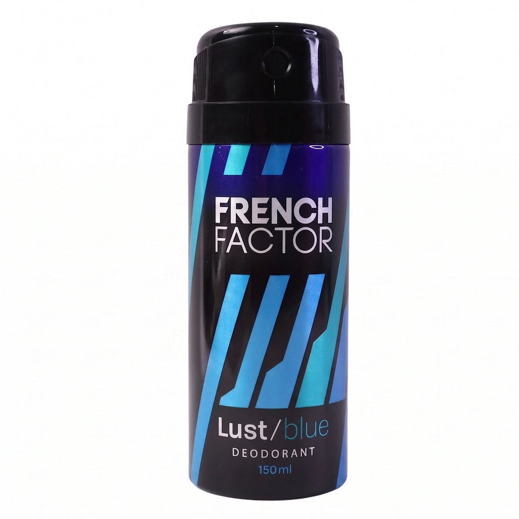 Fugo Black Blue deodorant spray in compact 150 ML size