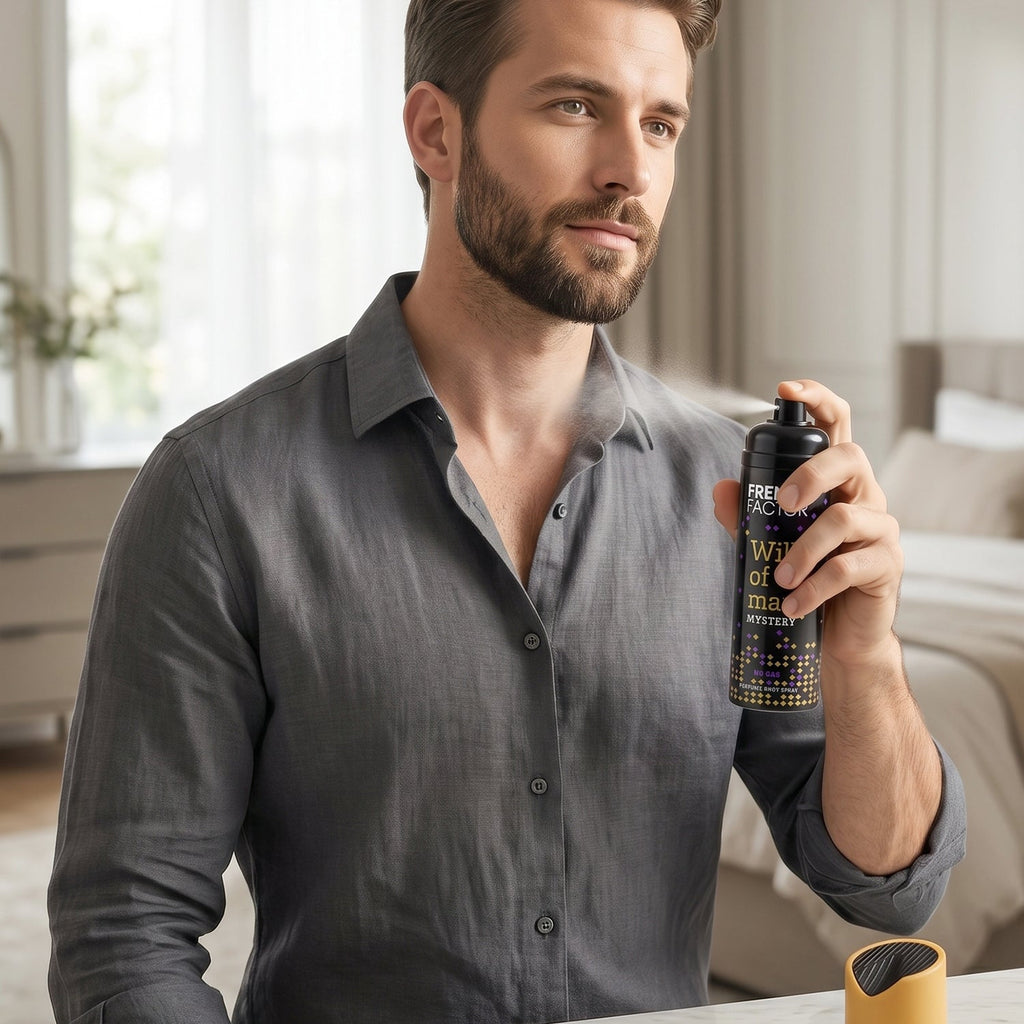 Details of French Factor Will of Man Mystery spray