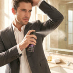 Close-up of French Factor Victory Intense deodorant spray for men