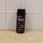 French Factor spray deodorant product display
