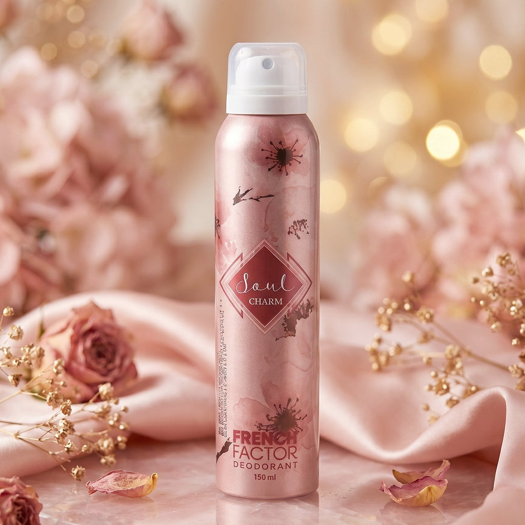 French Factor Soul Charm body spray for long-lasting fragrance