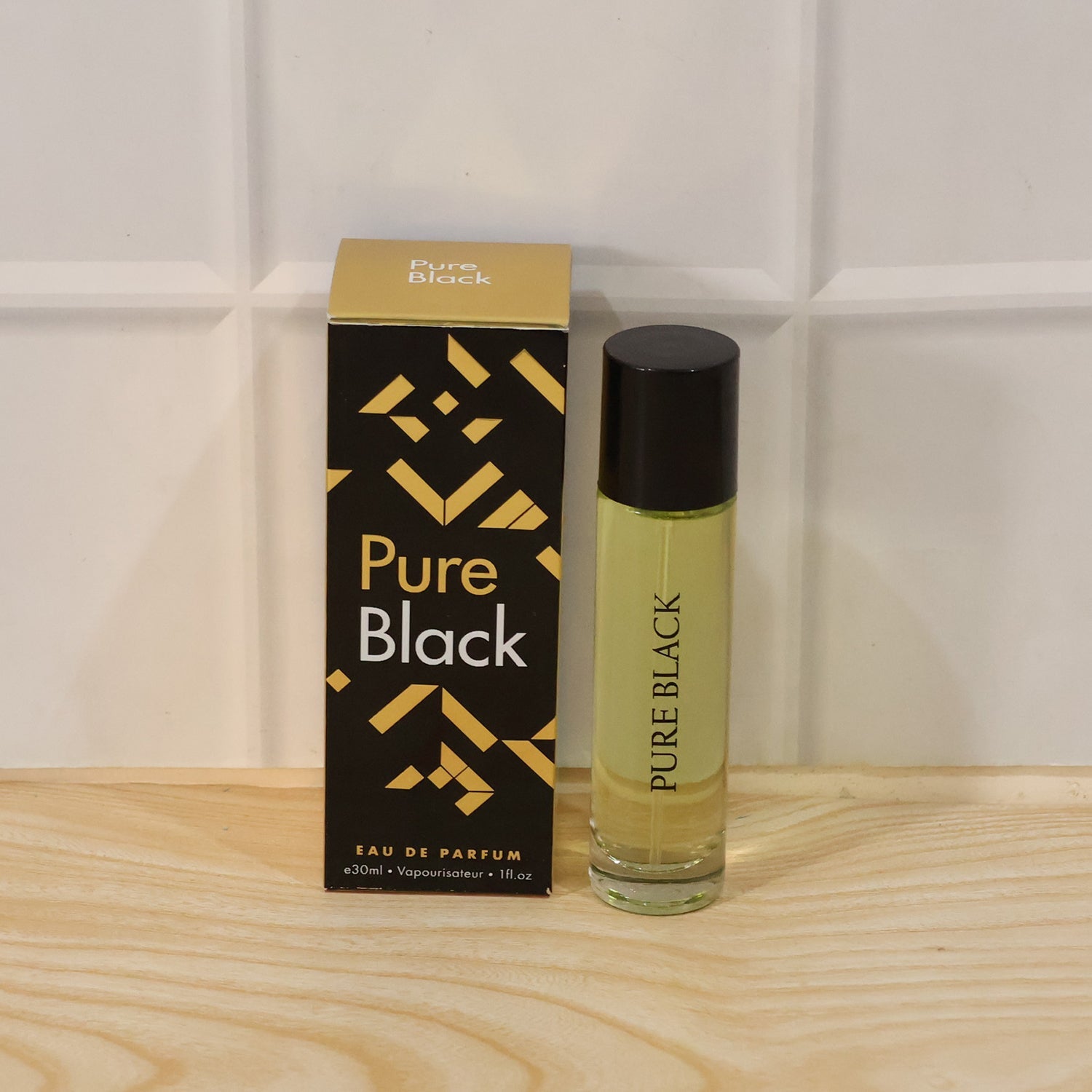 Perfume bottle showcasing minimalist design and scent