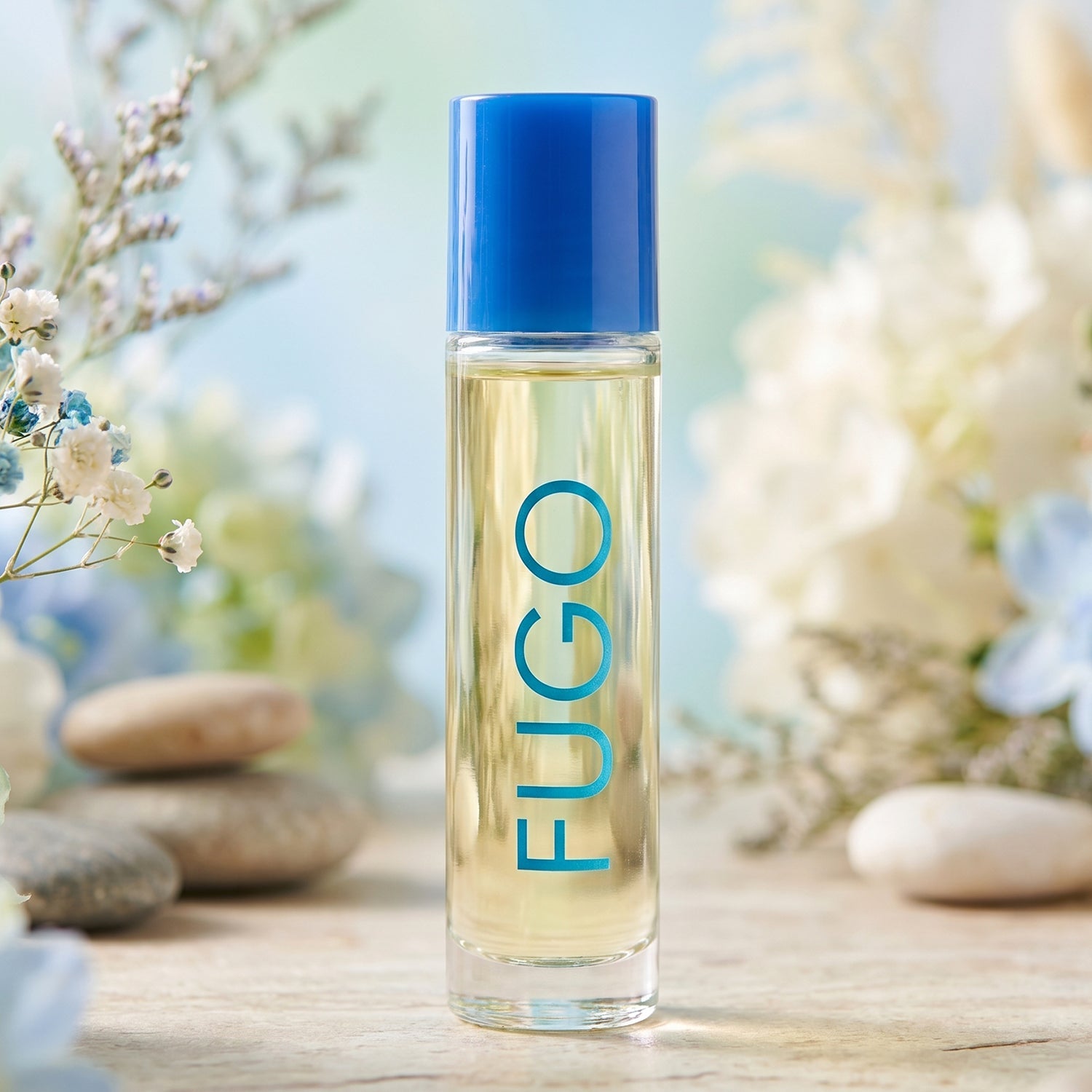 Fugo Fresh Aquatic Eau De Parfum spray in a compact bottle