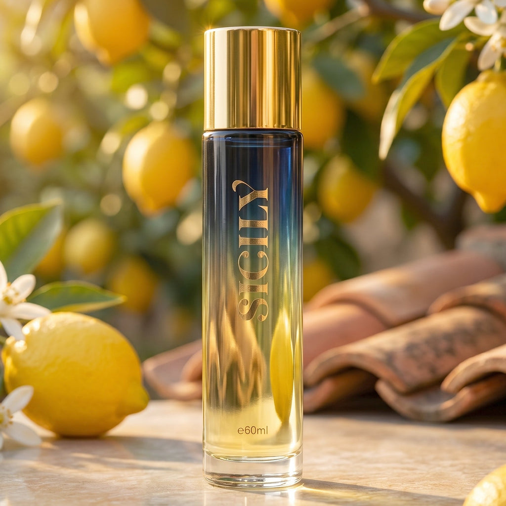 Packaging of Sicily men's Eau De Parfum