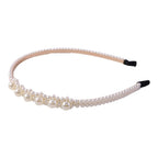 Trendy pearl hairband accessory for women
